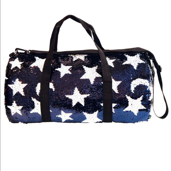 Fashion Angels Handbags - Fashion Angels Duffel Bag Midnite Blue with Stars